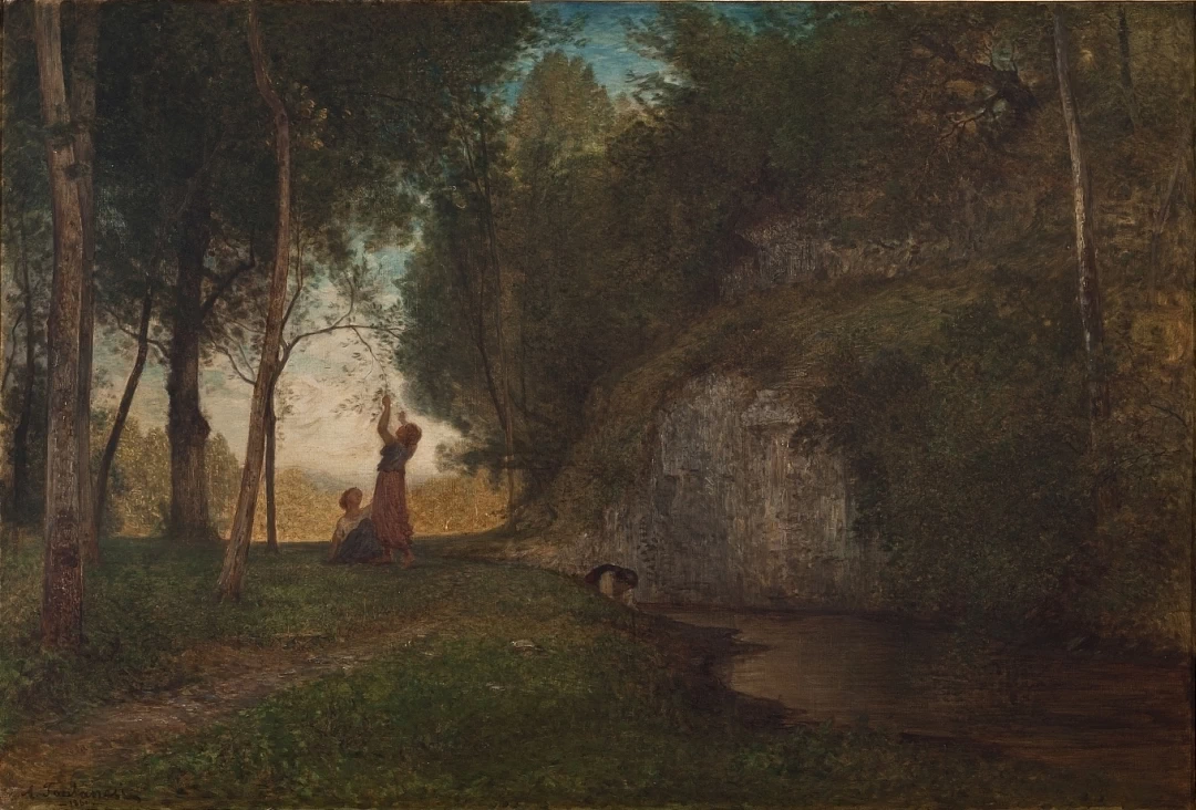 La quiete, 1860 - Galleria Civica d’Arte Moderna e Contemporanea, Torino